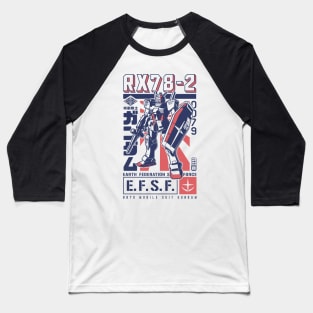 327 EFSF Gundam Baseball T-Shirt